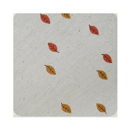 Cotton Linen Folhas, 80%Alg 20%Lin, 50cm x 1,52mt