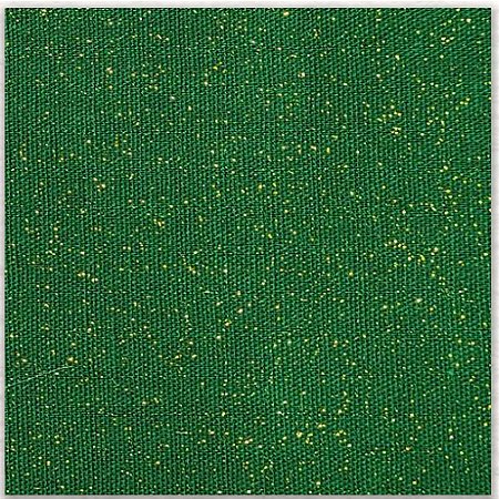 Tecido Tricoline Liso Verde com Dourado, 50cm x 1,50mt