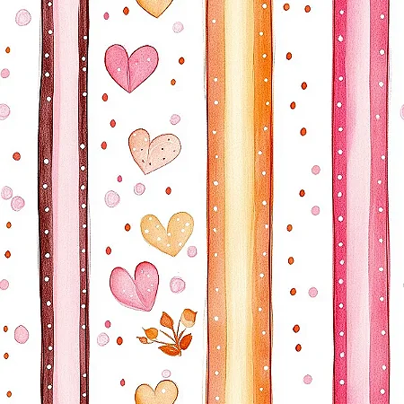 Tricoline Digital Melissa Listrado, 100% Alg. 50cm x 1,50mt