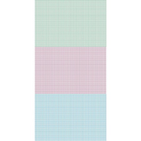 Tricoline Dig. Xadrez Pétalas de Amor, 100%Alg. 50cm x 1,50m