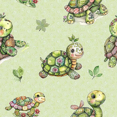 Tricoline Digital Tartar Verde, 100%Algodão, 50cm x 1,50mt