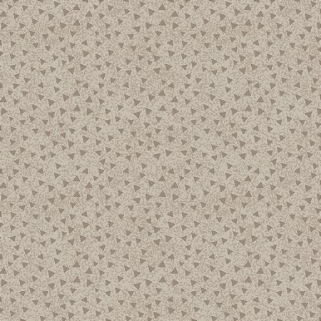 Tricoline Mini Triângulo Bege, 100% Algodão, 50cm x 1,50mt