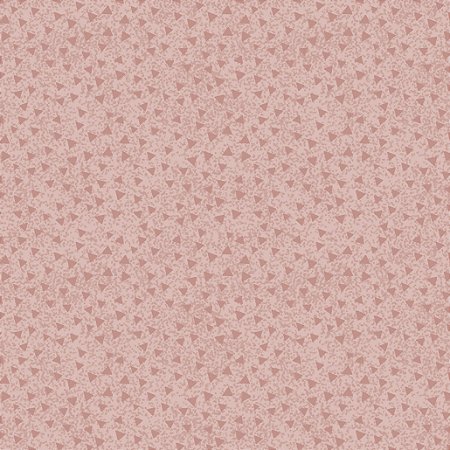 Tricoline Mini Triângulo Rosa, 100% Algodão, 50cm x 1,50mt