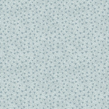 Tricoline Mini Triângulo Azul Claro, 100%Alg., 50cm x 1,50mt