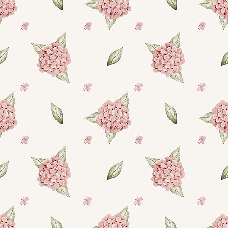 Tricoline Digital Floral Delicadeza, 100% Alg. 50cm x 1,50mt