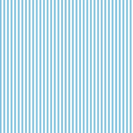 Tricoline Mini Listrado Peri Azul Bebê, 50cm x 1,50mt