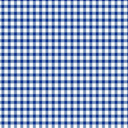 Tecido Tricoline Xadrez Peri G Azul Royal, 50cm x 1,50mt