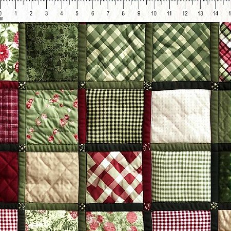 Tricoline Digital Quilt Viver, 100% Algodão, 50cm x 1,50mt