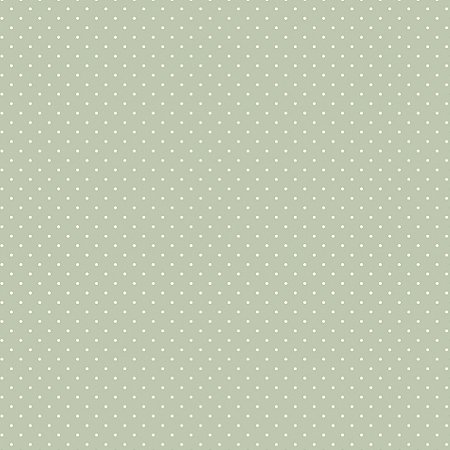 Tricoline Digital Hortênsia Poá Verde Menta, 55cm x 1,50mt