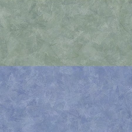 Tricoline Jd. de Rosas Marmorizado Azul e Verde 55cm x 1,50m