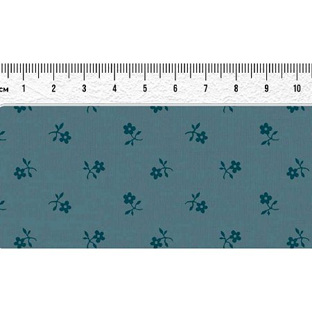 Tricoline Petit Azul, 100% Algodão, 50cm x 1,50mt