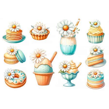 Estampa Fácil Sweeties Acqua