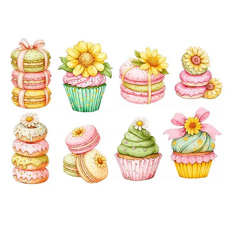 Estampa Fácil Sweeties Rosa