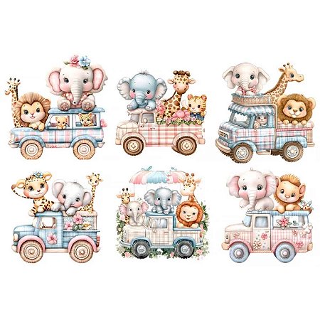 Estampa Fácil Baby Safari