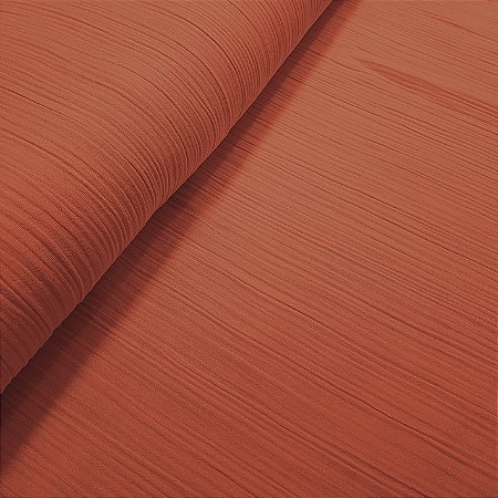 Tecido Cotton Plissato Canela, 100% Algodão, 50cmx1,30mt