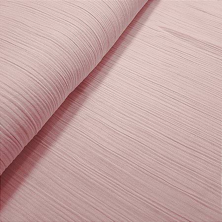 Tecido Cotton Plissato Rose Bloom, 100% Algodão, 50cmx1,30mt