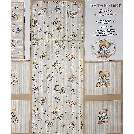Sarja Impermeável Painel Teddy Bear, 100%Alg., 99cm x 1,50mt