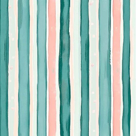 Tricoline Digital Pc. Listrados, 100% Algodão, 50cm x 1,50mt