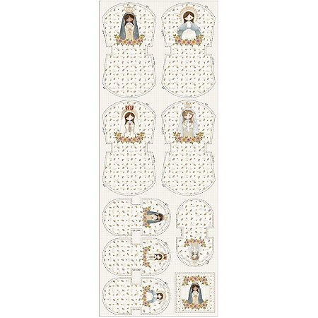 Tricoline Dig Painel Necessarie Nossa Senhora, 50cm x 1,50mt