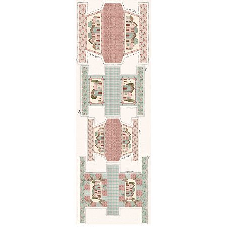 Tricoline Dig. Painel Necessarie Vila de Amor, 50cm x 1,50mt