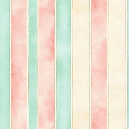 Tricoline Digital Dreamy Listras 100% Algodão, 50cm x 1,50mt