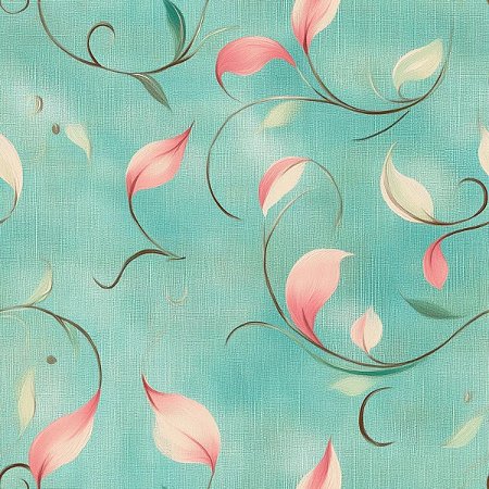 Tricoline Digital Dreamy Folhas, 100% Algodão, 50cm x 1,50mt