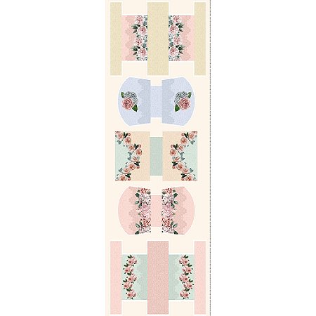 Tricoline Dig. Painel Necessaire Jardim de Luz 50cm x 1,50mt