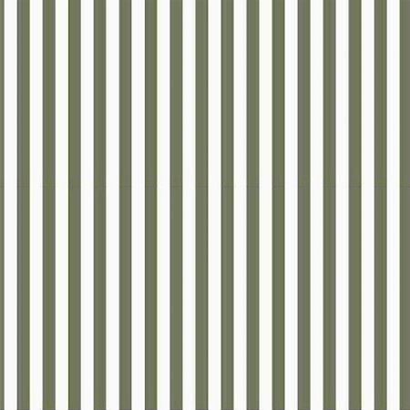 Tricoline Básico Listrado Verde Menta, 100%Alg 50cm x 1,50mt