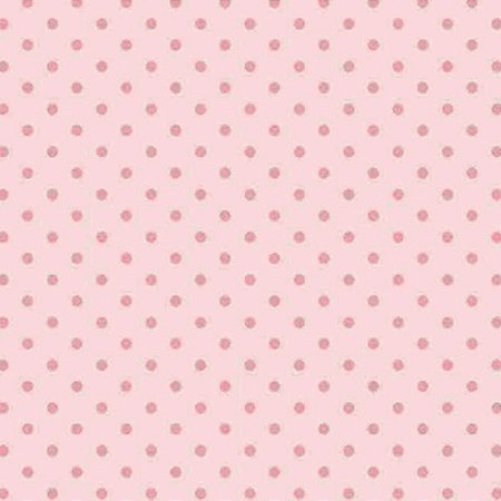 Tricoline Poá Tom Tom Rosa, 100% Algodão, 50cm x 1,50mt