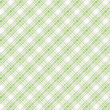 Tricoline Digital Xadrez Verde, 100% Algodão, 50cm x 1,50mt