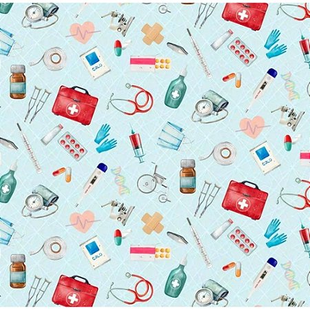 Tricoline Digital Instrumentos de Médicos, 50cm x 1,50mt