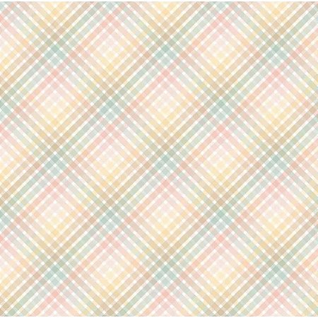 Tricoline Digital Xadrez Candy Menor Enviesado 50cm x 1,50mt