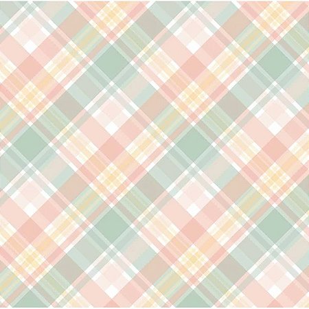 Tricoline Digital Xadrez Candy Maior Enviesado 50cm x 1,50mt