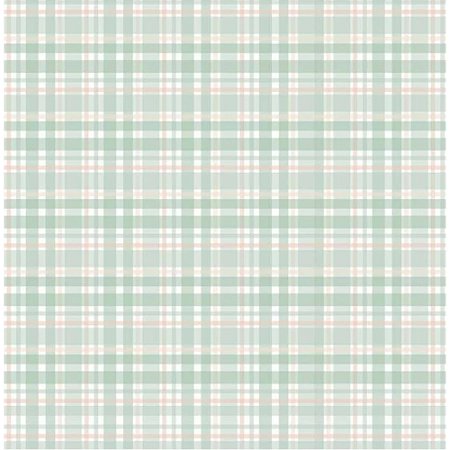 Tricoline Digital Xadrez Menor Reto Verde, 50cm x 1,50mt