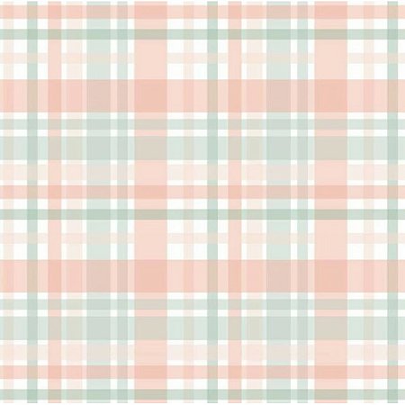 Tricoline Digital Xadrez Maior Reto, 100% Alg. 50cm x 1,50mt