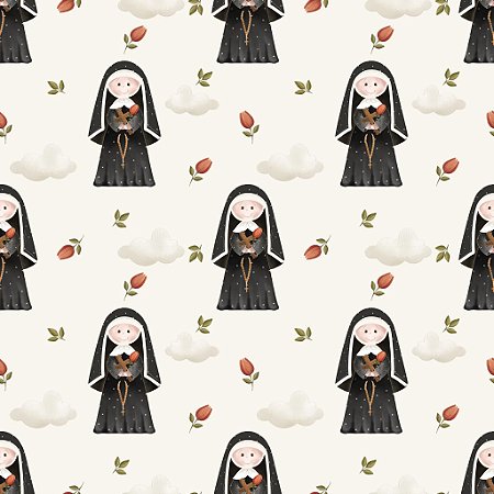 Tricoline Digital Santa Rita, 100% Algodão, 50cm x 1,50mt