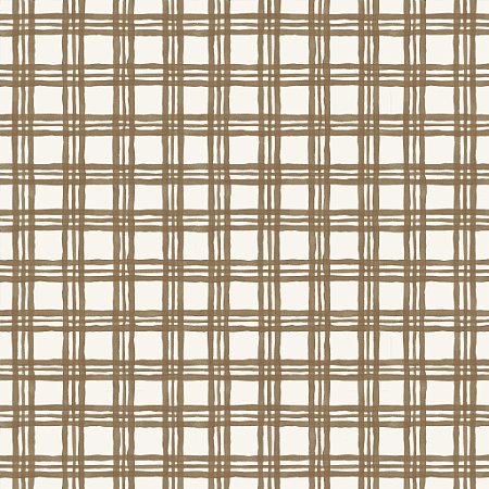 Tricoline Digital Xadrez Santinhos, 100% Alg., 50cm x 1,50mt