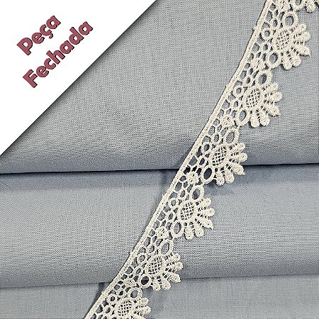 Renda Guipir Branco, GP-057 - Peça - Largura 2,7cm x 10mt