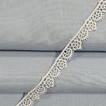 Renda Guipir Branco, GP-055 - Largura 1,3cm x 1mt