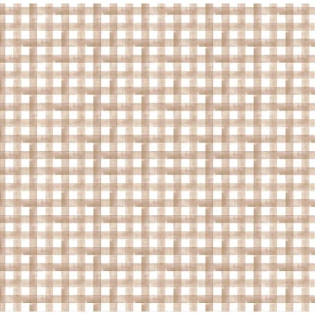 Tricoline Digital Xadrez Bege, 100% Algodão, 50cm x 1,50mt