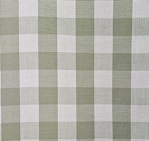 Tricoline Fio Tinto Xadrez 30XM Verde Nalva 50cm x 1,50mt