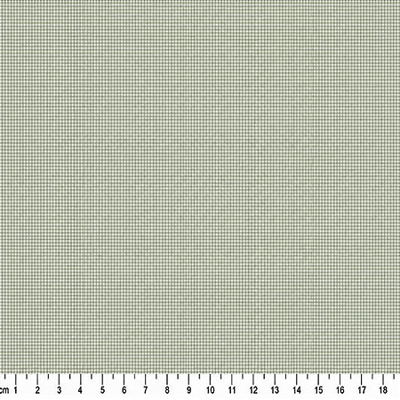 Tricoline Xadrez Fio Tinto 0XM Verde Nalva, 50cm x 1,50mt