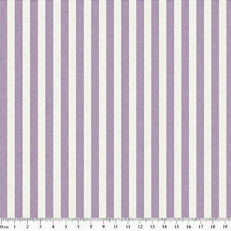 Tricoline Listrado Fio Tinto L229 Lilás, 50cm x 1,50mt