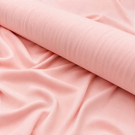 Tecido Viscose lisa (Salmão) 100% Viscose 1mt x 1,40mt