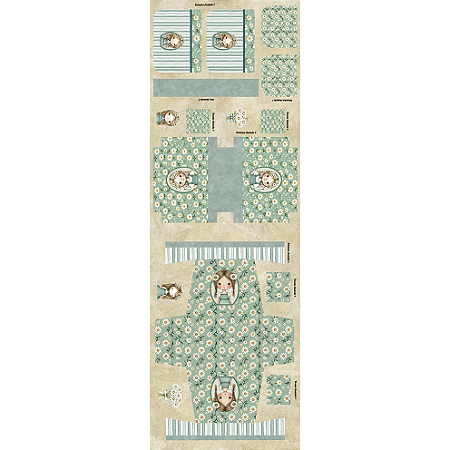 Tricoline Digital Necessaire Anabelle, 50cm x 1,50mt