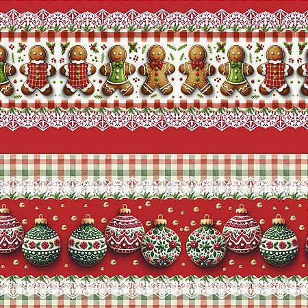 Tricoline Digital Barado Doceria Nicolau, 50cm x 1,50mt