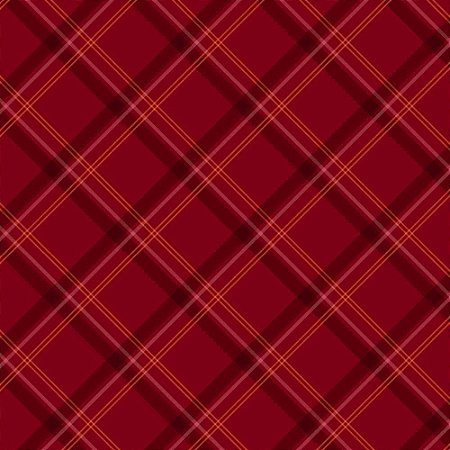 Tricoline Dig. Natal Xadrez Composê Vermelho, 50cm x 1,50mt