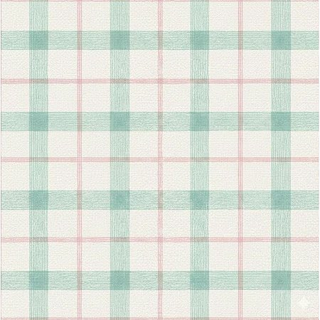 Tricoline Digital Xadrez Tortas, 100% Algodão, 50cm x 1,50mt