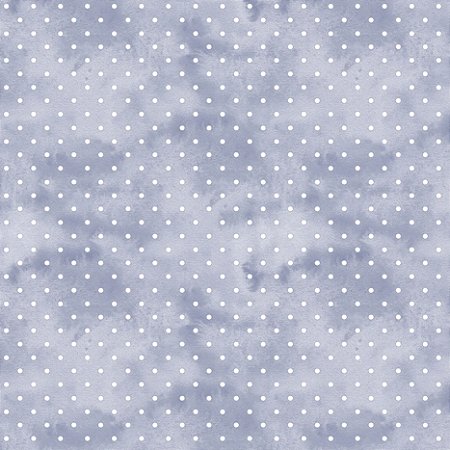 Tricoline Digital Poá Shabby Chic Lavanda, 50cm x 1,50mt