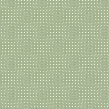 Tricoline Poá Bege Fundo Verde Menta, 50cm x 1,50mt